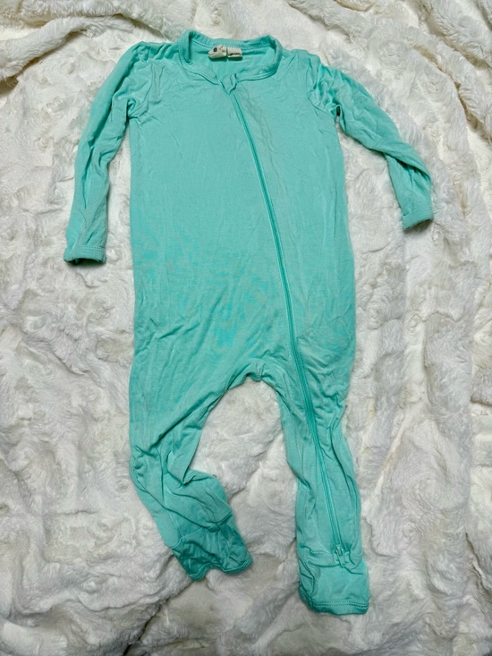 Kyte BABY Other - Kyte BABY Mint/Turquoise Zipper Footed One-Piece